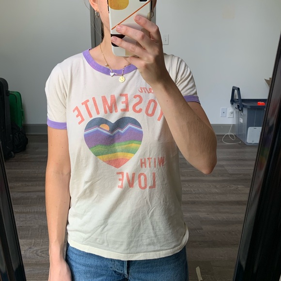 Vintage Yosemite Graphic Ringer T-Shirt - Picture 6 of 10